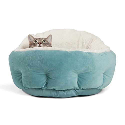 Product Cover Best Friends by Sheri OrthoComfort Deep Dish Cuddler - Self-Warming Cat and Dog Bed Cushion for Joint-Relief and Improved Sleep - Machine Washable, Waterproof Bottom - for Pets Up to 25lbs