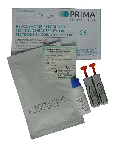 Product Cover 1 x H Pylori Test Kit - Stomach Ulcer Home - Helicobacter Tests by Prima