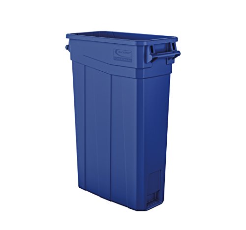 Product Cover Suncast Commercial TCNH2030BL Narrow Trash Can With Handles, 30.00