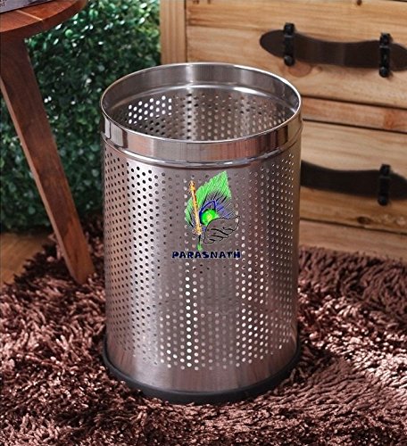 Product Cover Parasnath Stainless Steel Dot Dustbin 8