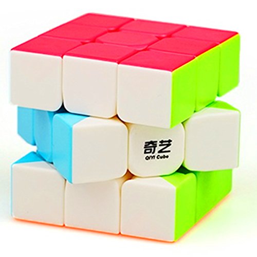 Product Cover cuberspeed QiYi Warrior W 3x3 Stickerless Speed Cube Puzzle Warrior W 3x3x3 Stickerless Cube