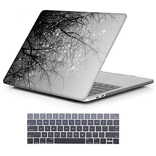 Product Cover MacBook Pro 13 Case 2018 2017 2016 Release A1989/A1706/A1708, iCasso Hard Case Shell and Keyboard Cover for Apple New MacBook Pro 13