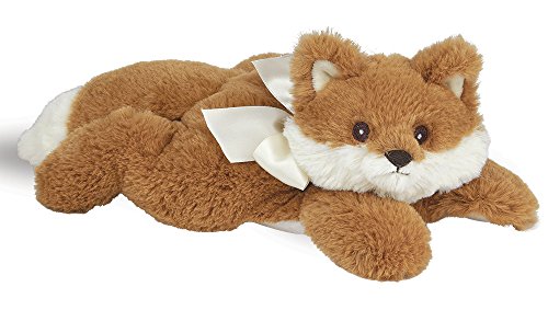 Product Cover Bearington Baby Fritz Plush Stuffed Animal Red Fox with Rattle, 8 inches