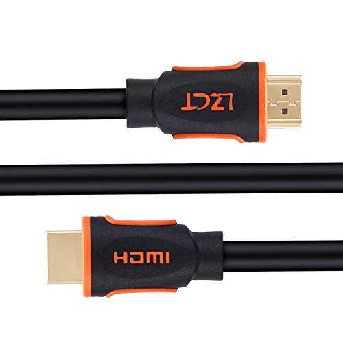 Product Cover 4K HDMI 2.0 Cable 125FT LZCT Unidirectional High-Speed HDMI Cord V2.0 with Built-in Signal Booster Support 3D UHD 2160P HDR 1080P with Ethernet and ARC(Length from 3' to 125') Dual Color Mould
