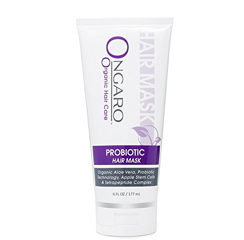 Product Cover Probiotic Hair Mask For Deep Conditioning; Hydrating Hair Treatment Repairs Dry, Damaged Hair and Scalp; Softens, Shines and Restores Hair | 6ozs