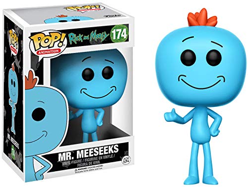 Product Cover Funko Pop! Animation: Rick and Morty - Mr. Meeseeks Vinyl Figure (styles may vary)