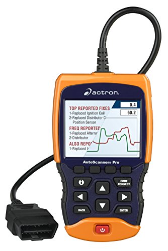 Product Cover Actron CP9695 AutoScanner Pro OBD II Scan Tool for All 1996 and Newer and Select 1994-95 Vehicles - Includes Enhanced Drivetrain, ABS, and SRS Coverage, CodeConnect, and More