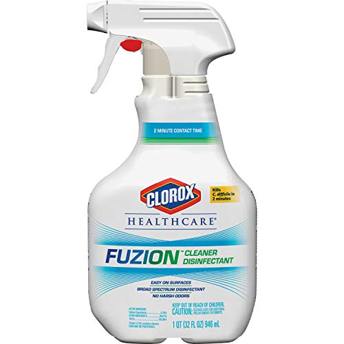 Product Cover Clorox Healthcare Fuzion  Cleaner Disinfectant, Spray, 32 Ounce Spray Bottle (31478)