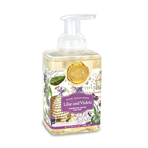 Product Cover Michel Design Works Scented Foaming Hand Soap, Lilac and Violets, 1 Unit, Lilac & Violets