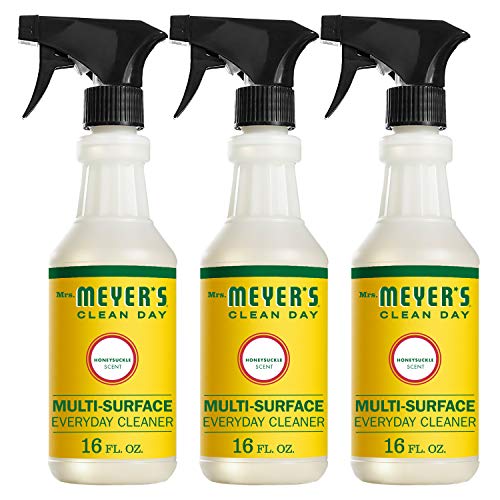 Product Cover Mrs. Meyer's Clean Day Multi-Surface Everyday Cleaner, Honeysuckle, 16 ounce bottle (Pack of 3)