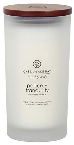 Product Cover Chesapeake Bay Candle Scented Candle, Peace + Tranquility (Cashmere Jasmine), Large