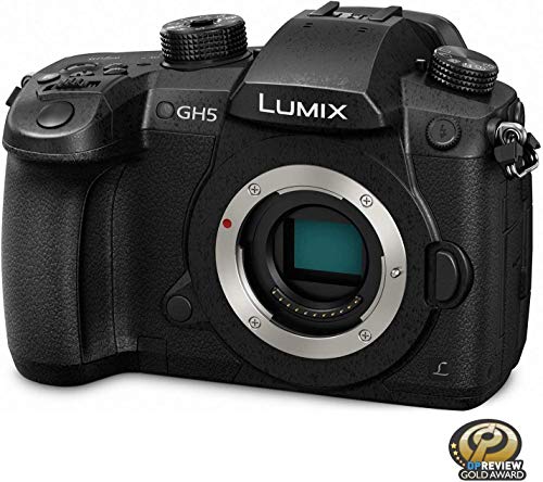 Product Cover PANASONIC Lumix GH5 4K Digital Camera, 20.3 Megapixel Mirrorless Camera with Digital Live MOS Sensor, 5-Axis Dual I.S. 2.0, 4K 4:2:2 10-Bit Video, Full-Size HDMI Out, 3.2-Inch LCD, DC-GH5 (Black)