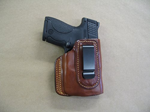 Product Cover Springfield XDS with Laser IWB Molded Leather Waistband Concealed Carry Holster CCW TAN RH