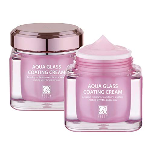 Product Cover [REDDY] Aqua Glass Coating Cream 50g, Water Coating Moisture Cream, for Dewy Glow Base Make up Skin Care