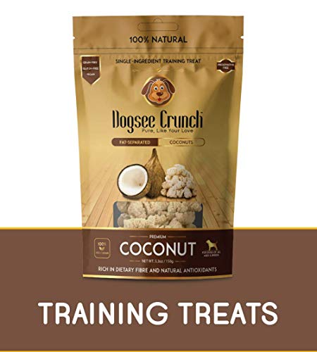 Product Cover Dogsee Crunch Single Ingredient Training Treats (Coconut)