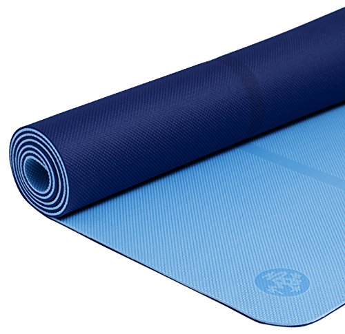 Product Cover Manduka Welcome Yoga and Pilates Mat, Pure Blue, 5mm, 68