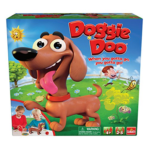 Product Cover Goliath Games 30683 New & Improved Doggie Doo Game, Brown