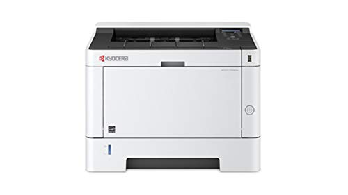 Product Cover Kyocera 1102RY2US0 Model ECOSYS P2040dw Monochrome Network Laser Printer, 42 PPM B&W, Print Resolution 600 x 600 DPI Up to Fine 1200 DPI, Standard Wireless and Wi-Fi Direct Capability, 256 MB Memory