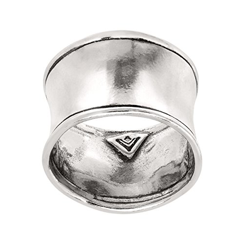 Product Cover Silpada 'Hammered Cuff' Ring in Sterling Silver