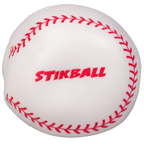 Product Cover Hog Wild Sticky Baseball - Squishy Stikball Toy Splats and Sticks to Flat Surfaces - Age 4+