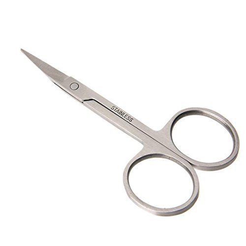 Product Cover Stainless Steel Makeup Scissors Nose Hair Eyebrow Scissors Makeup Tool