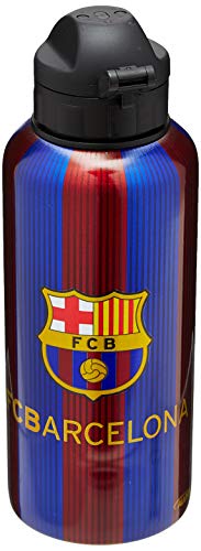 Product Cover FC Barcelona Aluminium Drinks Bottle Messi - Great FCB Team Colors - Features #10 and Messi - Team Crest