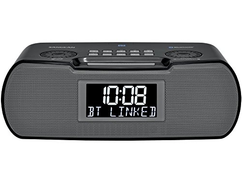 Product Cover Sangean RCR-20 FM-RDS (RBDS) AM/Bluetooth/Aux-in/USB Phone Charging Digital Tuning Clock Radio with Battery Backup