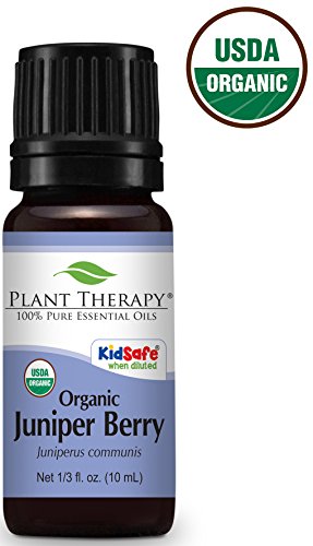 Product Cover Plant Therapy Juniper Berry Organic Essential Oil 10 mL (1/3 oz)100% Pure, Undiluted, Therapeutic Grade