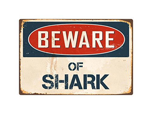 Product Cover StickerPirate Beware of Shark 8
