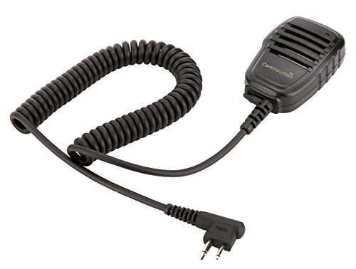 Product Cover Compact Speaker Mic with Reinforced Cable for Motorola Radios BPR40 CLS1410 CLS1110 CP200D CP200 CP200XLS CP185 DTR410 PR400 RDU4100 RDU4160D RMU2040 RMU2080D RMU2080 CLS DTR RDU, Shoulder Microphone