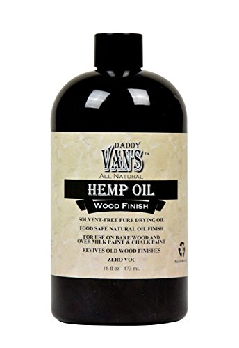 Product Cover Daddy Van's® All Natural Hemp Oil Food Safe Wood Finish and Restorer (16 oz.)
