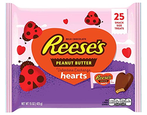 Product Cover Reese's Peanut Butter Hearts for Valentine's Day, 15 Ounce Bag