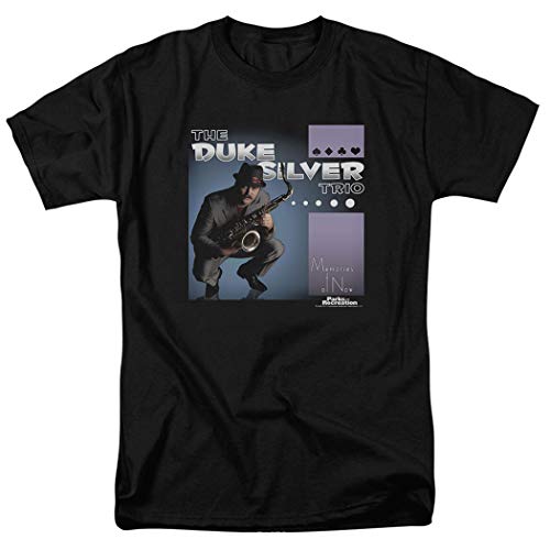 Product Cover Parks & Rec Duke Silver Trio Smooth Jazz T Shirt & Stickers (X-Large)