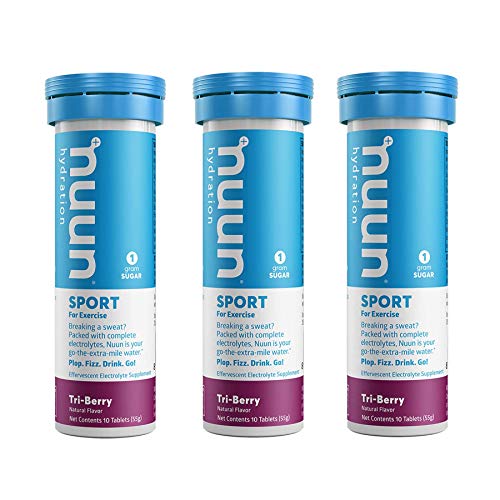 Product Cover Nuun Active: Tri-Berry Electrolyte Enhanced Drink Tablets (3-Pack of 10 Tablets)