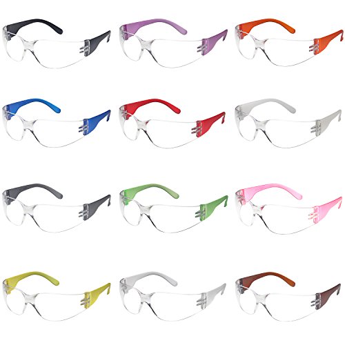 Product Cover Safety Glasses 12x Assorted Protective Eyewear