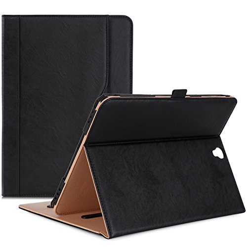 Product Cover ProCase Galaxy Tab S3 9.7 Case, Stand Folio Case Cover for Galaxy Tab S3 Tablet (9.7 Inch, SM-T820 T825 T827), with Multiple Viewing Angles, Document Card Pocket - Black