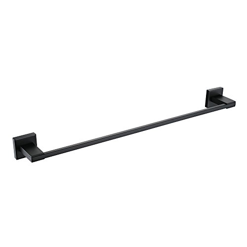 Product Cover Kes 23 Inches Towel Bar for Bathroom Kitchen Hand Towel Holder SUS304 Stainless Steel RUSTPROOF Wall Mount Matte Black, A2400S60-BK