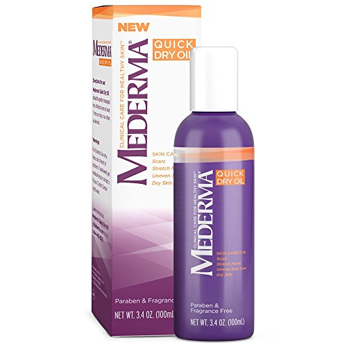 Product Cover Mederma Quick Dry Oil - for scars, stretch marks, uneven skin tone and dry skin - #1 scar care brand - fragrance-free, paraben-free - 5.1 ounce