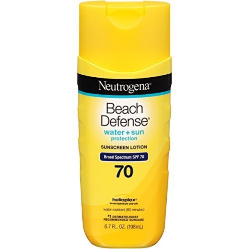 Product Cover Neutrogena Beach Defense Sunscreen Lotion Broad Spectrum SPF 70, 6.7 Oz