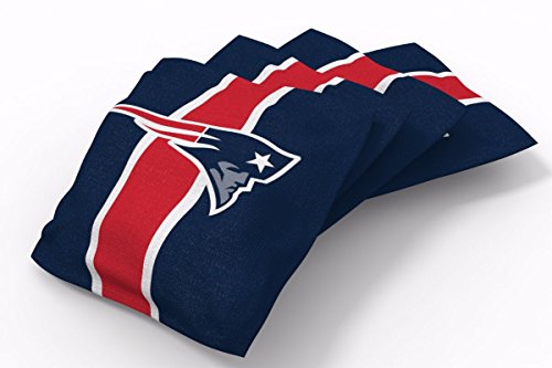 Product Cover PROLINE 6x6 NFL New England Patriots Cornhole Bean Bags - Stripe Design (A)