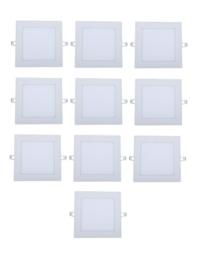 Product Cover Original Aluminium 15W Square Led Panel Light, White(Pack of 10)