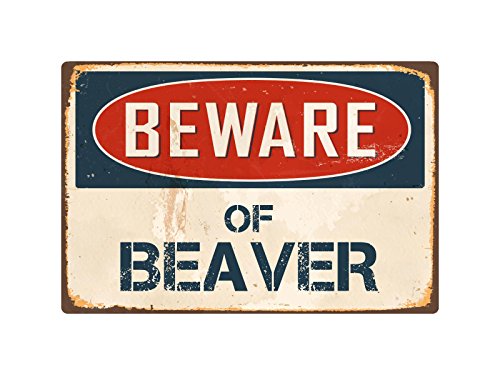 Product Cover StickerPirate Beware of Beaver 8
