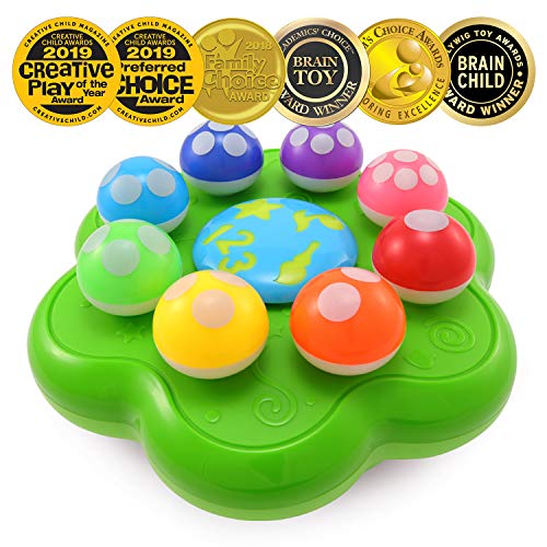 Product Cover BEST LEARNING Mushroom Garden - Interactive Educational Light-Up Toddler Toys for 1 to 3 Years Old Infants & Toddlers - Colors, Numbers, Games & Music for Kids
