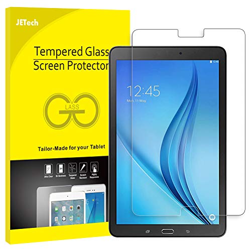Product Cover JETech Screen Protector Film for Samsung Galaxy Tab E 9.6, Tempered Glass Film