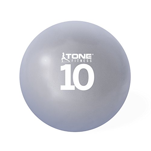 Product Cover Tone Fitness HHKC-TN010 Soft Weighted Toning Ball, 10 lb