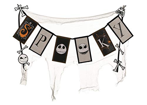 Product Cover Disney The Nightmare Before Christmas Spooky Cheesecloth Banner