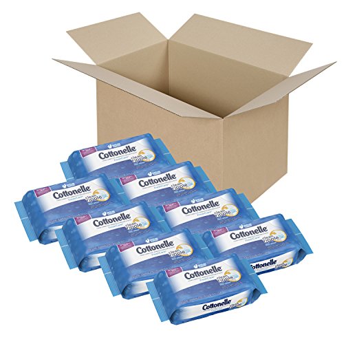 Product Cover Cottonelle FreshCare Flushable Wipes, 42 Count (Pack of 8) (Packaging May Vary)