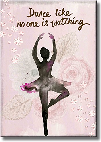 Product Cover Dance Like No One is Watching, Ballet Dance Picture on Stretched Canvas, Wall Art Décor, Ready to Hang