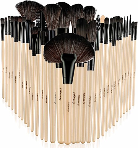 Product Cover Foolzy® 32 Professional Makeup Brush Set with Travel Case (BR-6C)