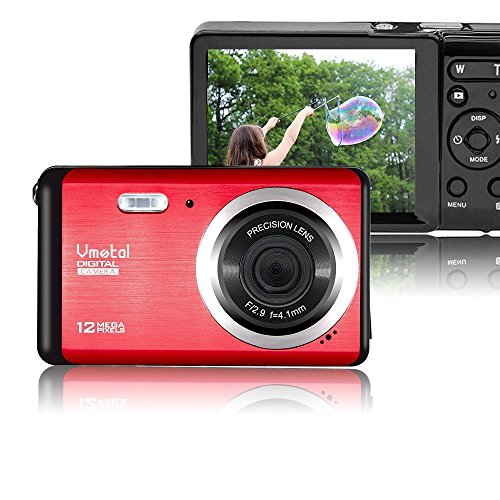 Product Cover Mini Digital Camera,Vmotal 2.8 inch LCD HD Digital Camera Kids Childrens Teens Beginners Point and Shoot Rechargeable Cameras Video Camera Digital Students Cameras-Holiday Birthday